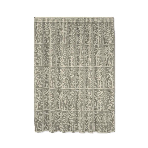 Micasa Heritage Lace  60 x 63 in. Rabbit Hollow Panel; Cafe MI643742
